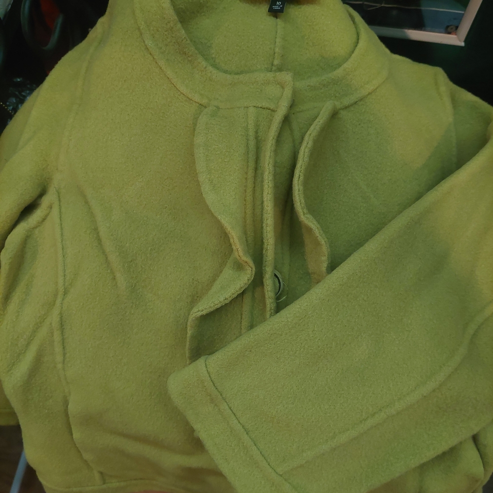 Talbots Mustard Wool Jacket